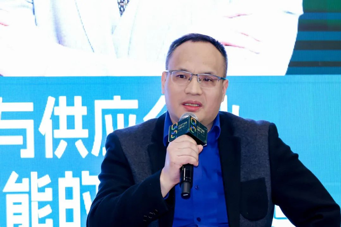 ▲图注：格兰云天酒店集团供应链平台总经理李海平