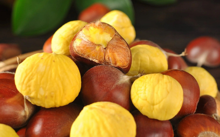 镇安大板栗。受访者供图。