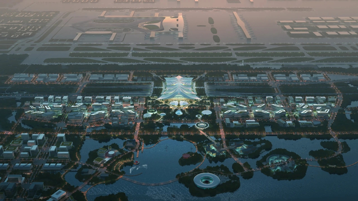 武汉天河站效果图 图片来源：长江日报