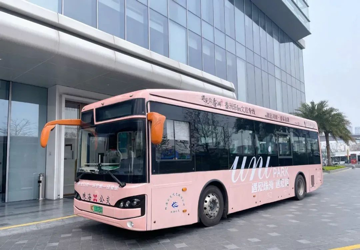 香洲乐GO文旅专线。赵梓/摄