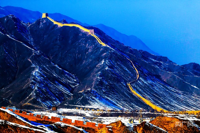 悬臂长城（央广网发 段建国 摄）