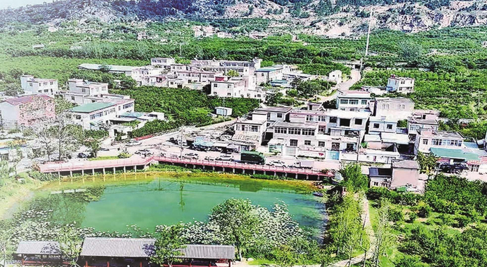 涂山村的卧牛潭，是游客的必选打卡点。（资料图片）