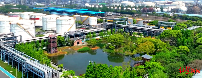 ▲镇海炼化园区