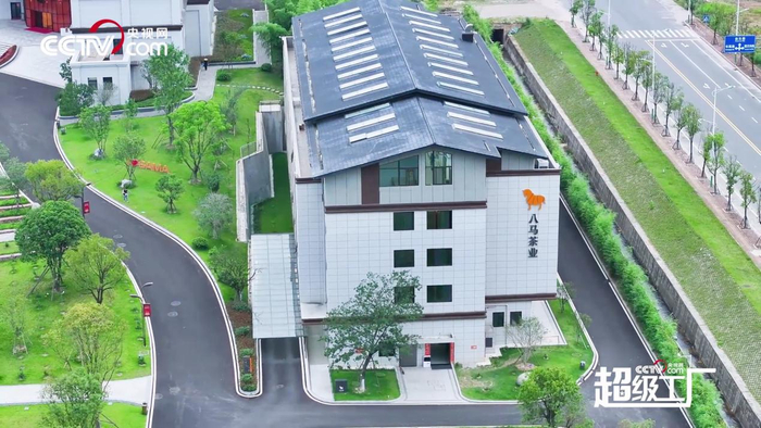 图为八马武夷山智能化生态产业园