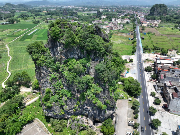 △怀集县梁村镇。图源 怀集发布