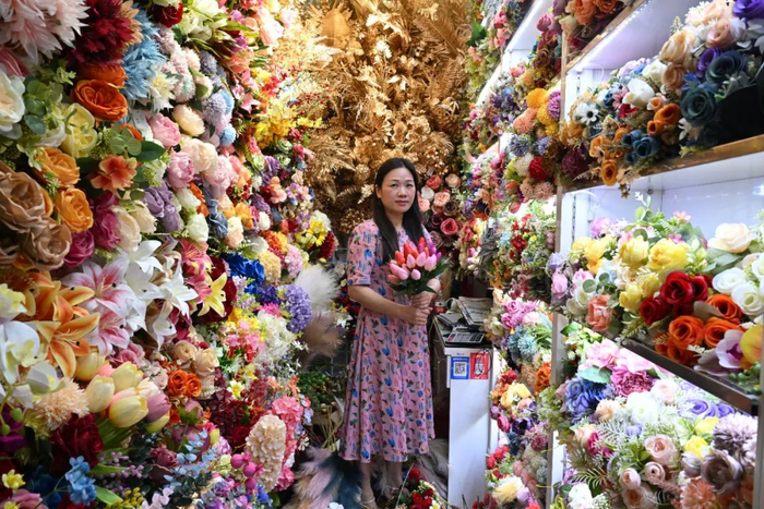 义乌国际商贸城商户。义乌市委宣传部 供图