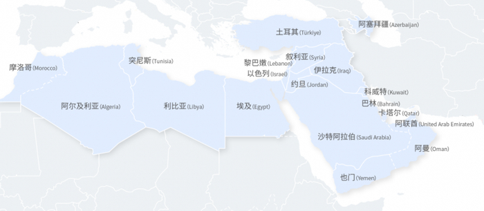 白山云中东边缘节点覆盖国家