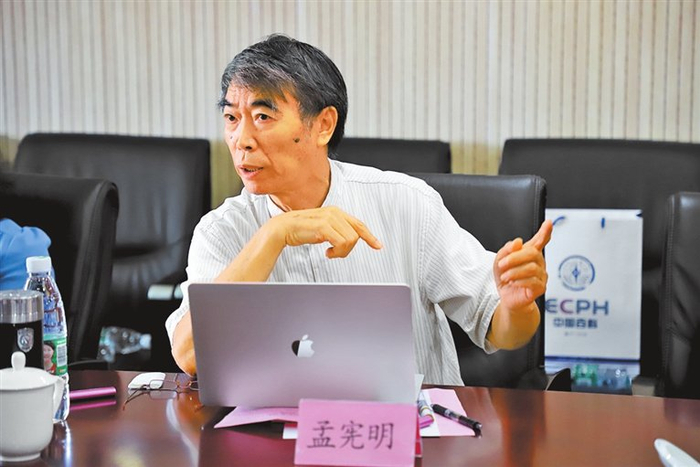 　　  著名作家、民俗学家孟宪明。 受访者供图