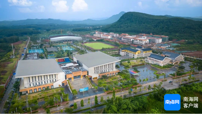 国家体育训练南方基地（白沙文体中心）。白沙融媒体中心供图