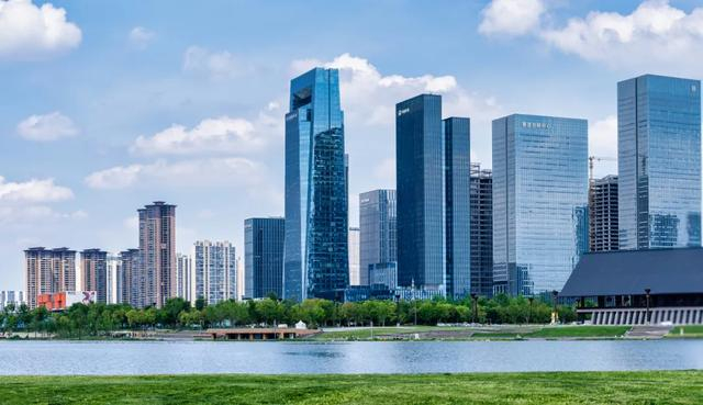 天府总部商务区实拍图