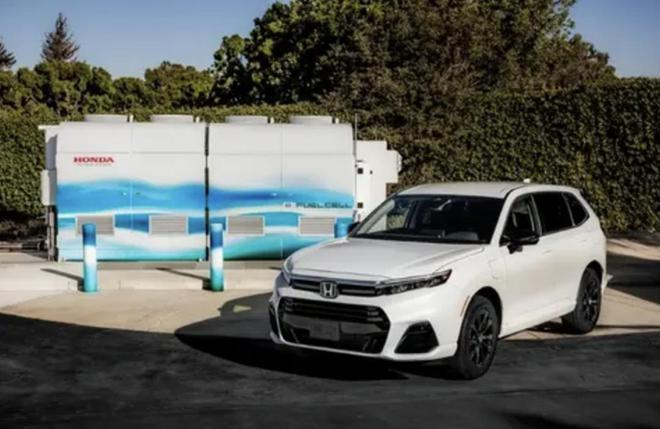 比亚迪氢燃料汽车（来源：本田官方）