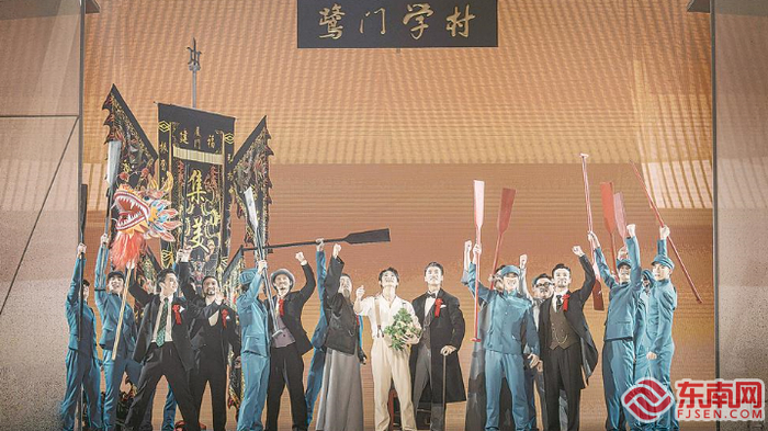 舞剧《海的一半》演出照 （资料图片）