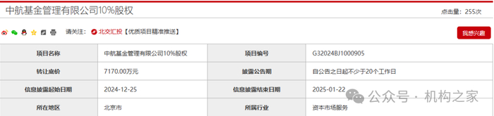 数据来源：北京产权交易所网站