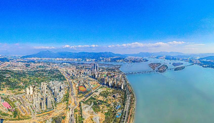 图为三江口片区蝶变焕新（仓山区融媒体中心供稿）