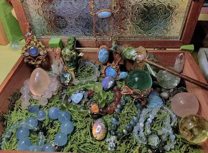 言槐的水晶收藏