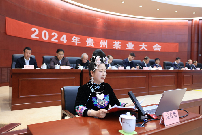 贵州茶企代表发言