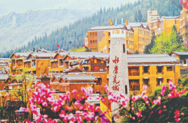 　　水磨羌城 汶川县委宣传部供图