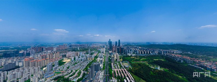 拥有“中国绿城”美誉的南宁（央广网发  刘梓逸  摄）