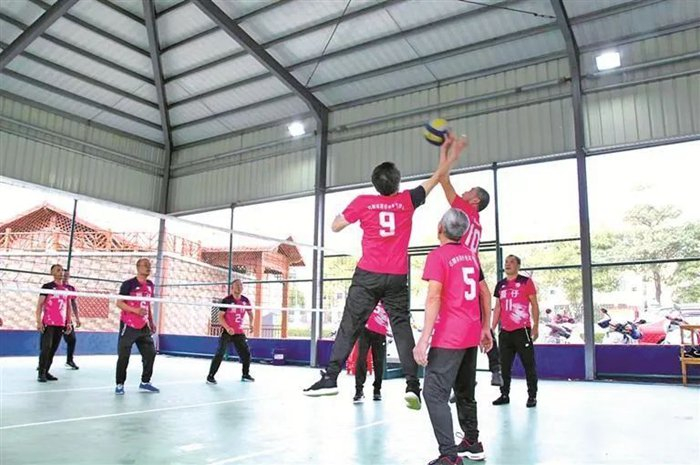 厝仔村举办老年人赛事 泉州晚报 供图