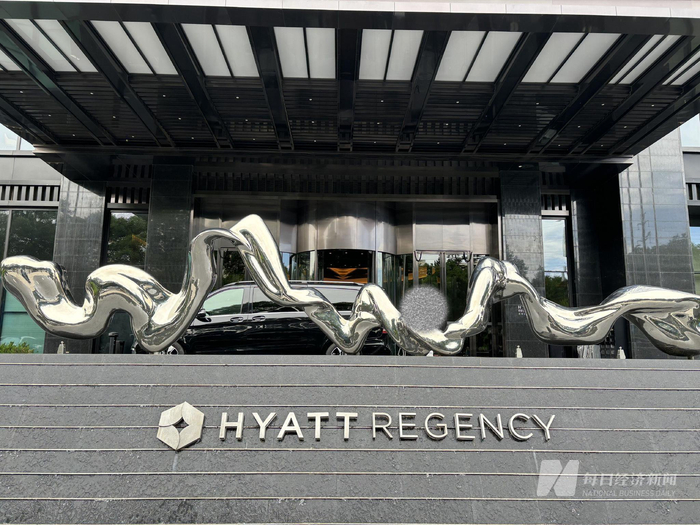 兰州凯悦酒店 图片来源：每经记者 舒冬妮 摄