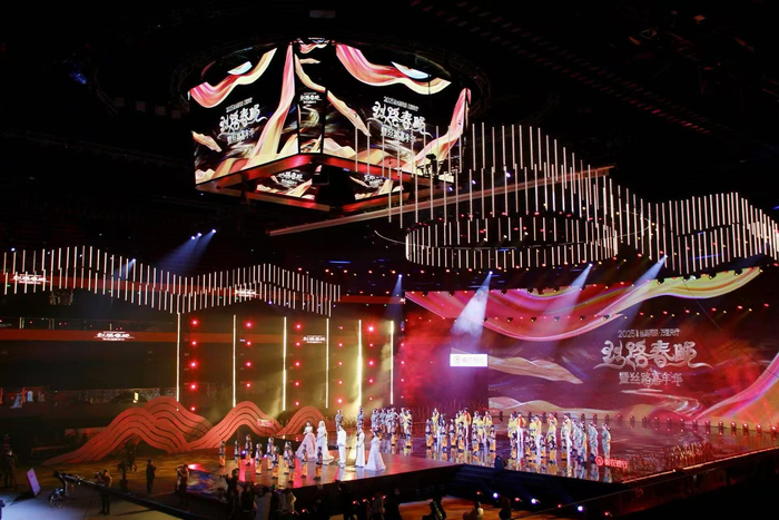 《丝路同欣·万里共行 2025丝路春晚》彩排现场