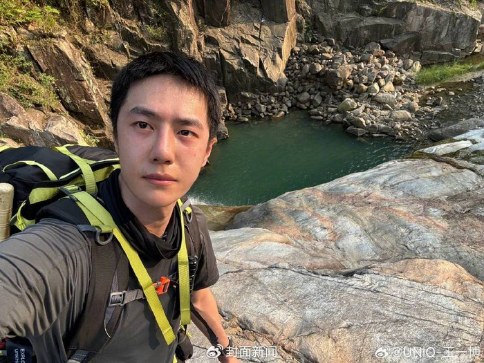 王一博 图据王一博微博