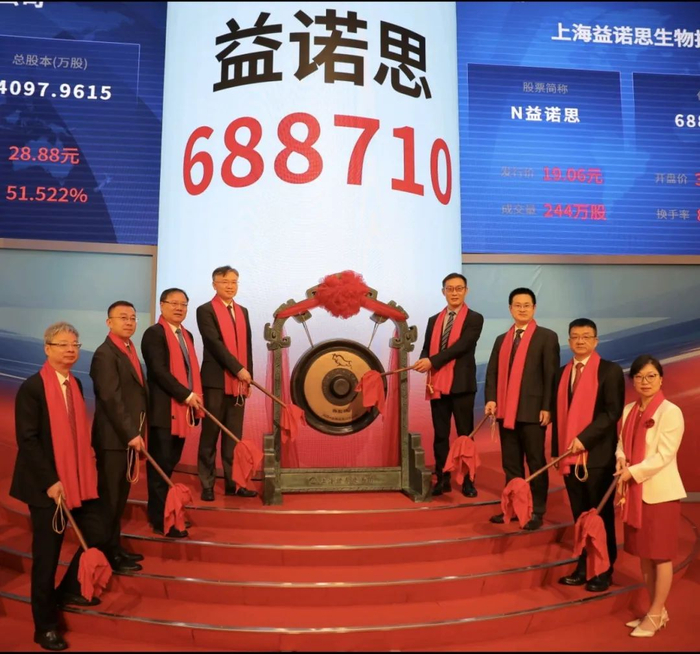 益诺思在上海证券交易所科创板上市
