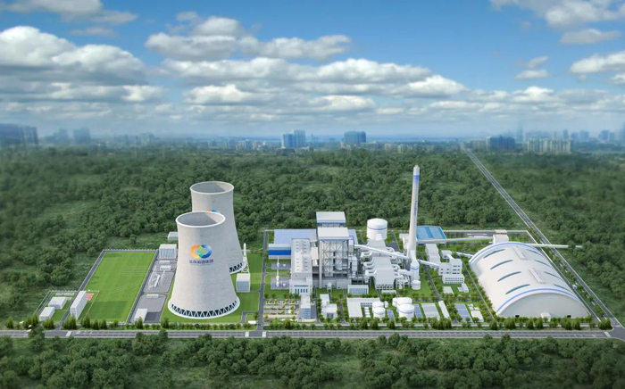 ▲聊城祥光2×66万千瓦热电联产项目