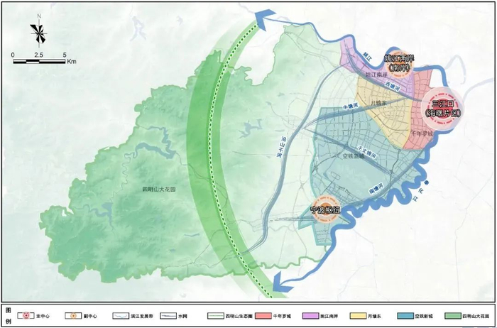 国土空间总体格局规划图