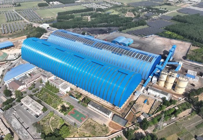 ▲鲁西储配煤基地