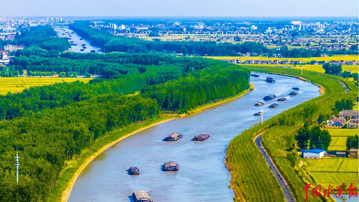 苏北运河宝应段。朱德辉 摄 