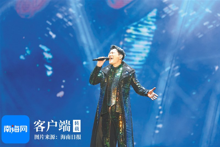 张信哲、张学友都曾在海南开过演唱会。海南日报全媒体记者 张茂 摄