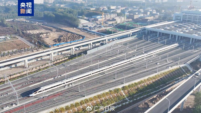 △ 怀兴城际铁路廊兴段，已于2024年12月28日开通。