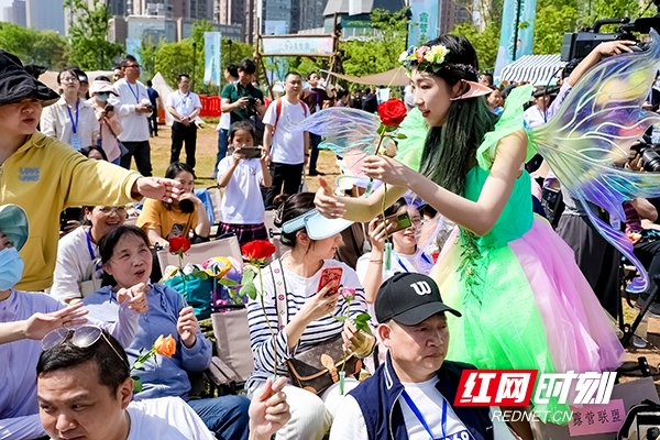 雨花区打造市民节日——花粉节。
