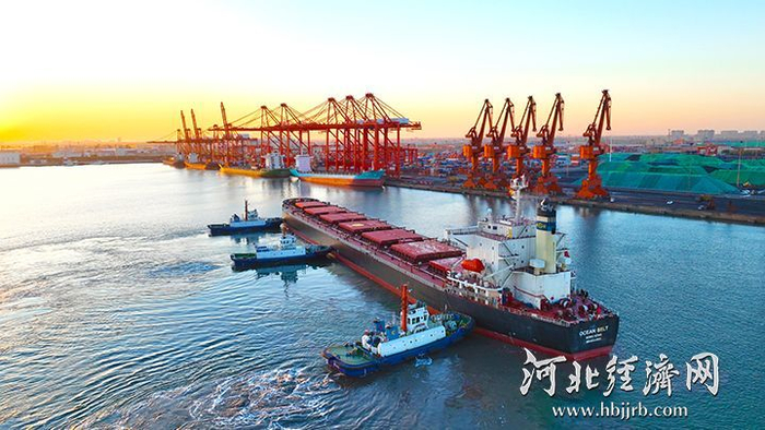 唐山港京唐港区。河北港口集团供图