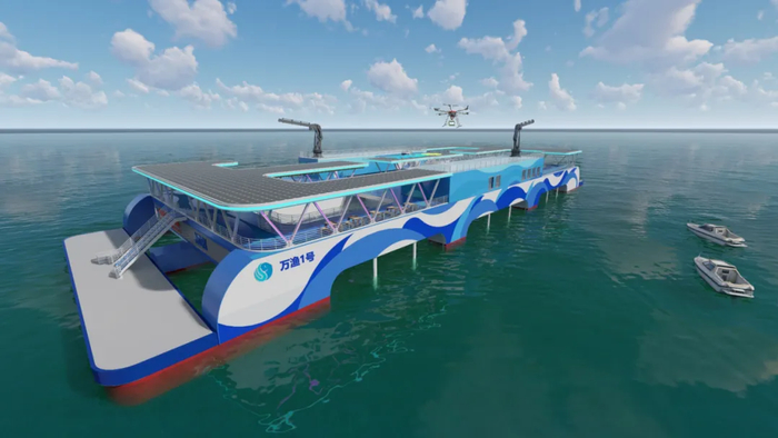 “万渔1号”效果图。   万山区供图