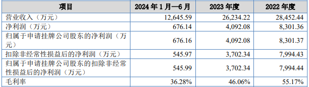 玄机科技近年营收利润概况
