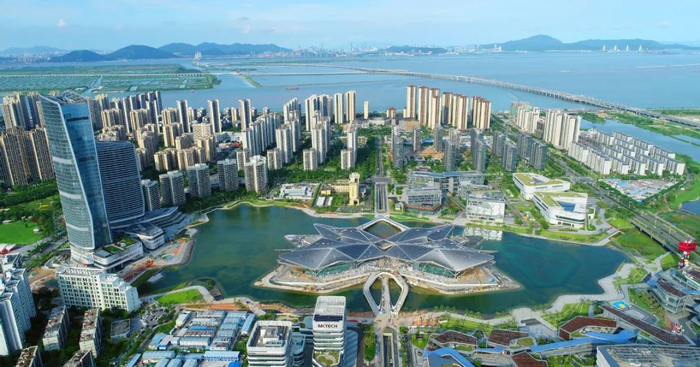 金湾航空新城。张洲/摄