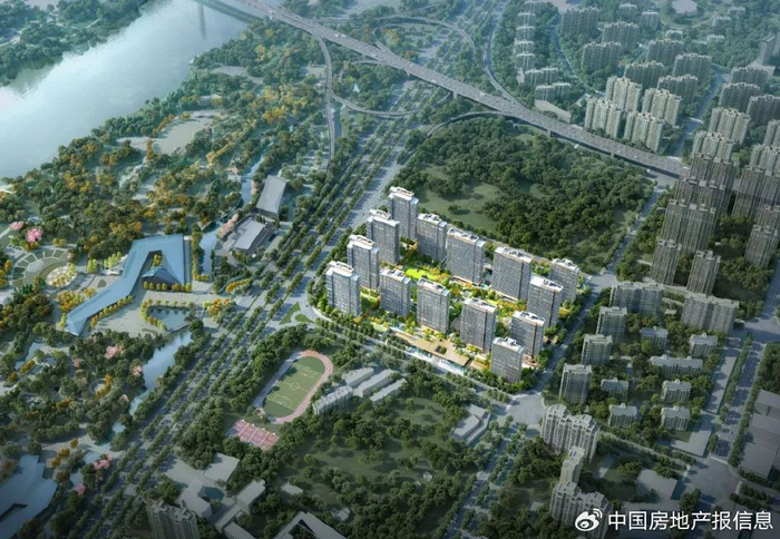 金陵月华俯瞰效果图