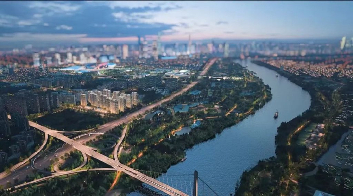 金陵月华区位效果图