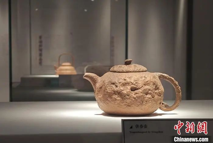 紫砂壶作品。孙权 摄