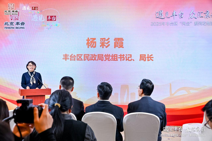 丰台区民政局党组书记、局长杨彩霞
