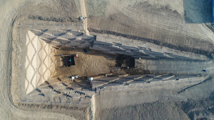 祔葬墓FM1形制（陕西省考古研究院供图）