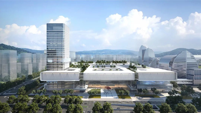 杭州国际博览中心二期项目效果图