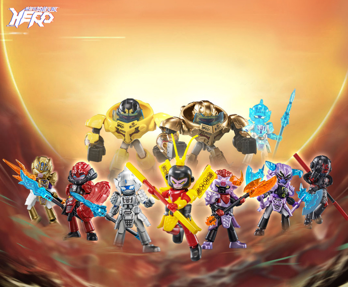 布鲁可 英雄无限积木人