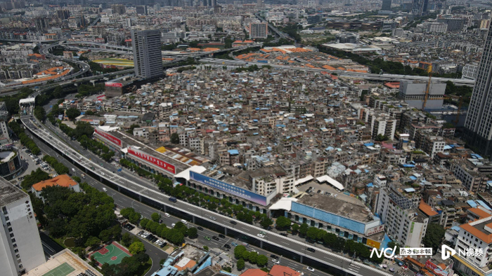 广州三元里村航拍图。通讯员 供图