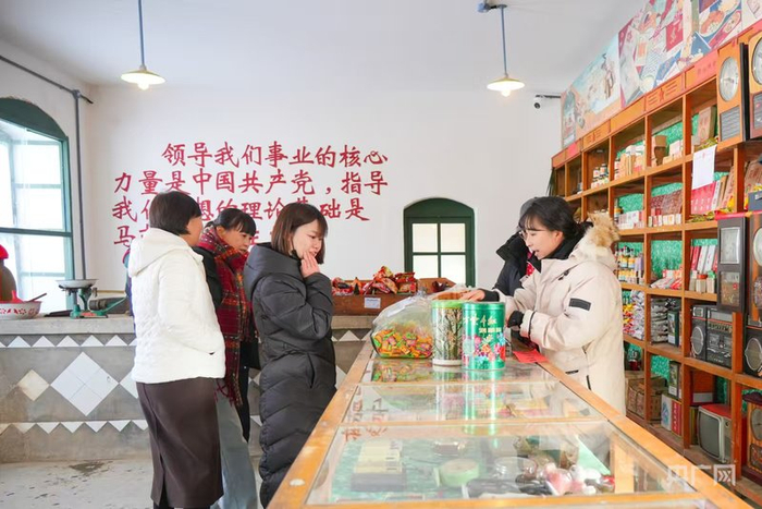 打卡供销社（央广网发  赵佳瑶  摄）