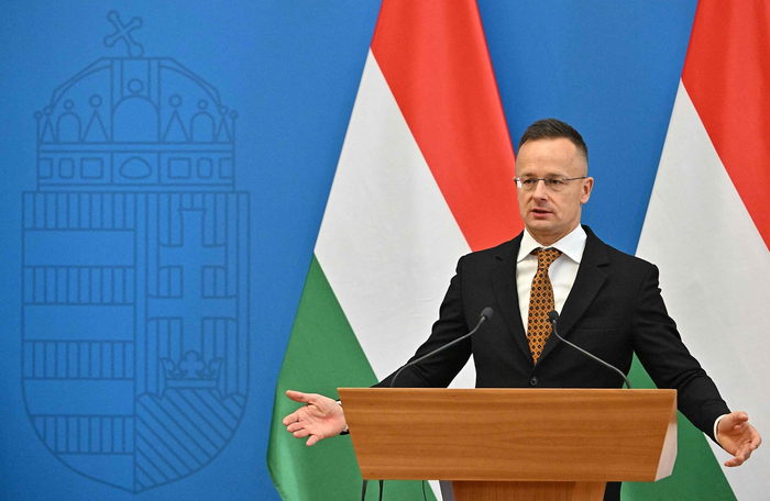 △匈牙利外长西雅尔多（资料图）