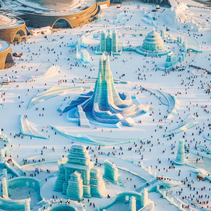 哈尔滨冰雪大世界 图源：图虫创意