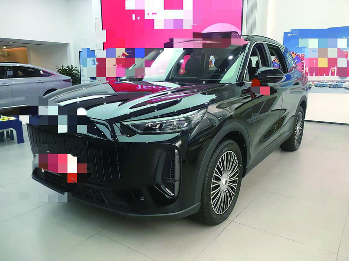     赵梦订购的汽车